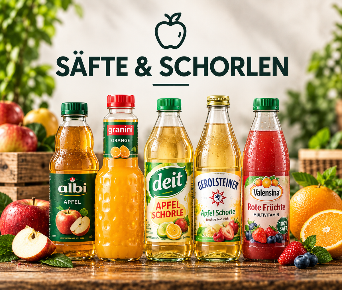Säfte & Schorlen